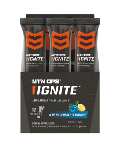 IGNITE - Blue Raspberry Lemonade - Trail Pack - Box - 12